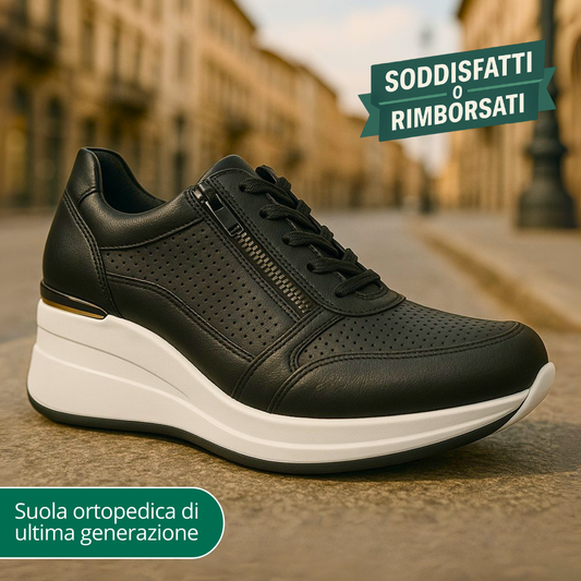 Scarpa ortopedica con suola ammortizzata