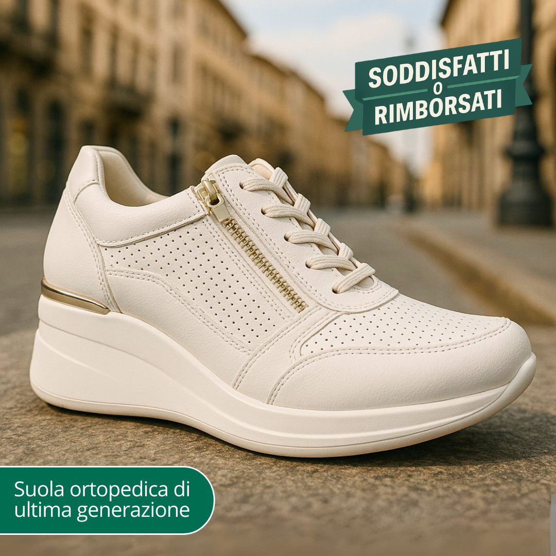 Scarpa ortopedica con suola ammortizzata