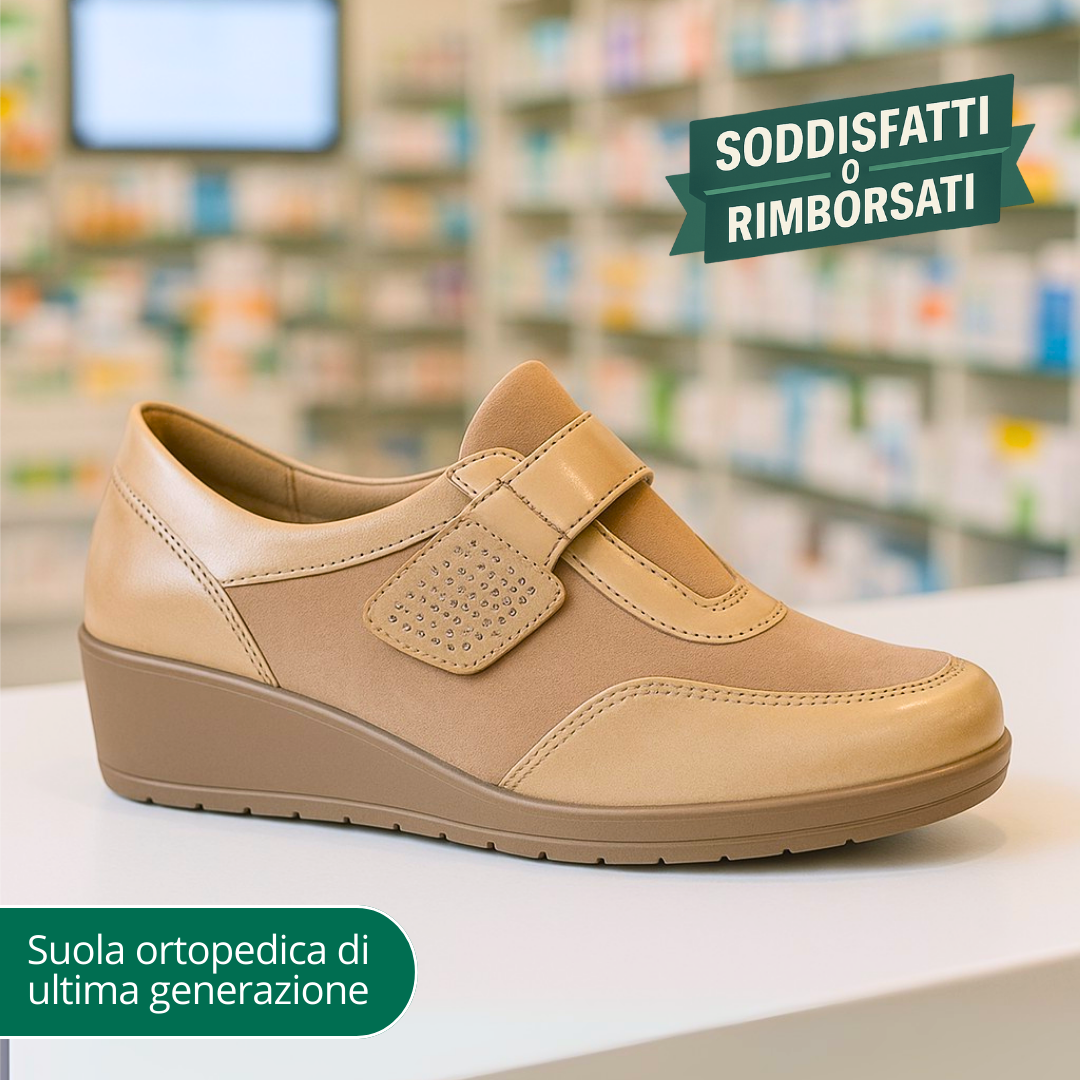 Scarpa ortopedica con trattamento Aloe Comfort