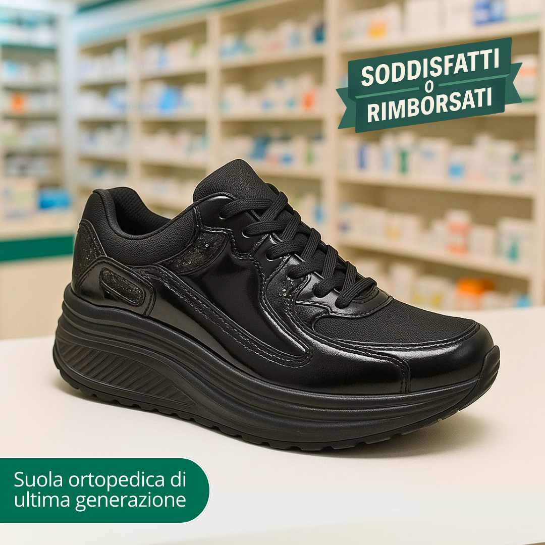 Scarpa ortopedica con suola Balance stabilizzante