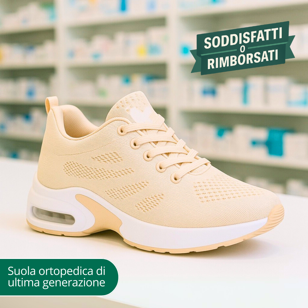 Scarpa ortopedica con plantare SoftCloud memory