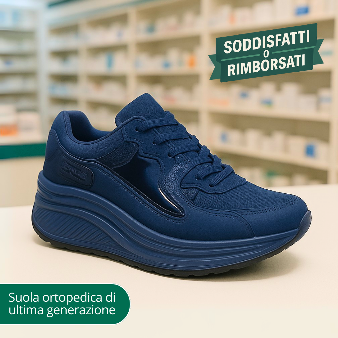 Scarpa ortopedica con suola Balance stabilizzante