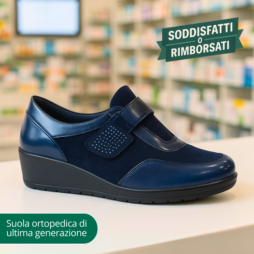 Scarpa ortopedica con trattamento Aloe Comfort