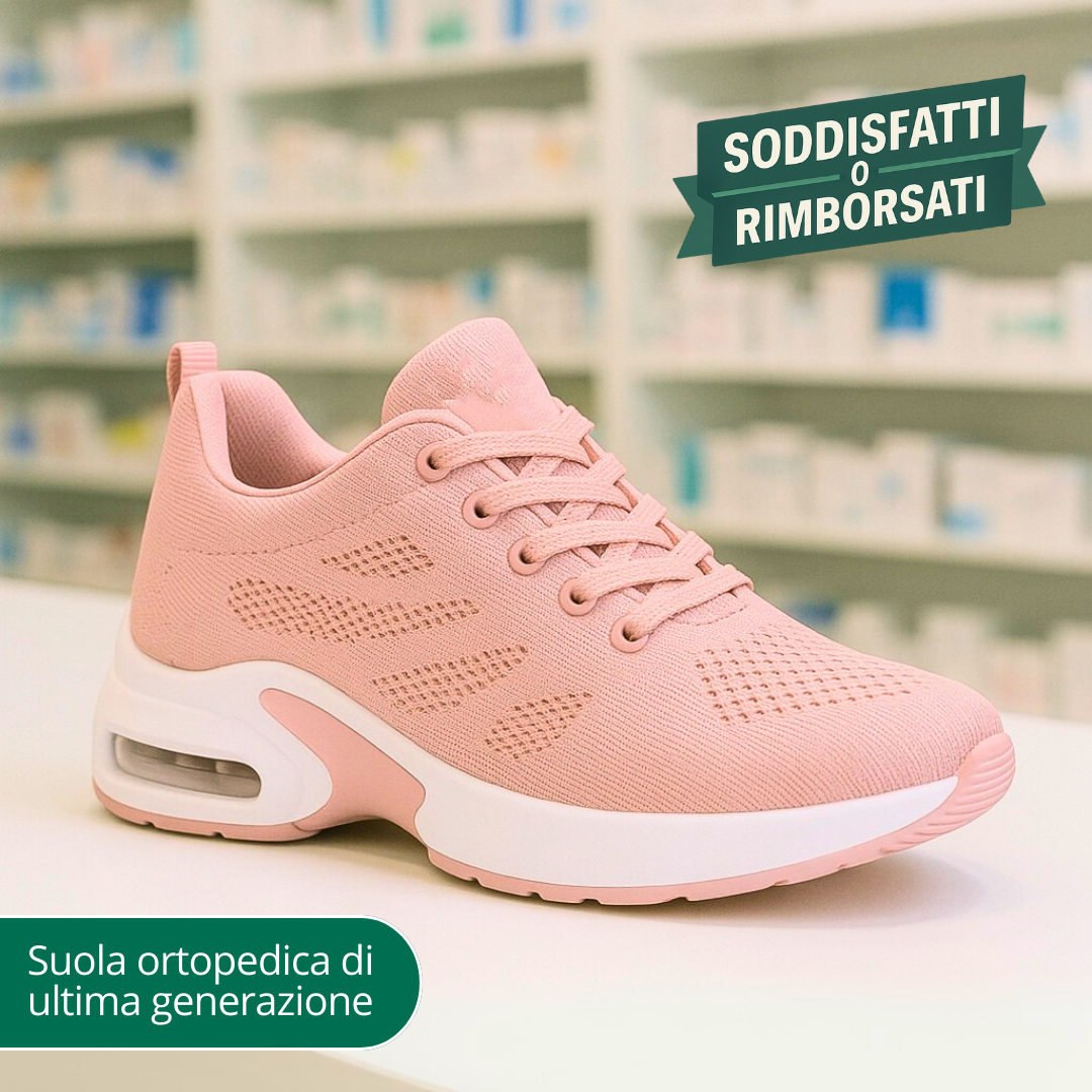 Scarpa ortopedica con plantare SoftCloud memory
